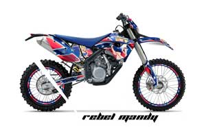 Husaberg FS / FE 450 Dirt Bike Graphic Kit