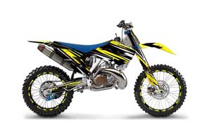 Husaberg TC / FC 250 Dirt Bike Graphic Kit