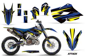 Husaberg TC / FC 250 Dirt Bike Custom Graphic Kit - 2013-2014