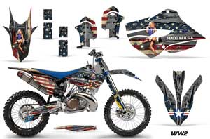 Husaberg TC / FC 250 Dirt Bike Custom Graphic Kit - 2013-2014