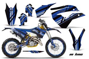 Husaberg TE 125 Dirt Bike Custom Graphic Kit - 2011-2012