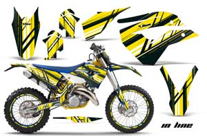 Husaberg TE 125 Dirt Bike Custom Graphic Kit - 2011-2012
