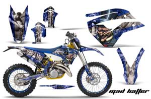 Husaberg TE 125 Dirt Bike Custom Graphic Kit - 2011-2012