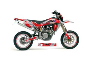 Husqvarna SM / SMR 450 / 530 Dirt Bike Graphic Kit