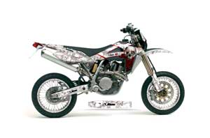 Husqvarna SM / SMR 450 / 530 Dirt Bike Graphic Kit