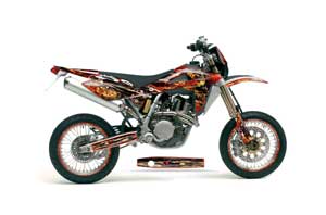 Husqvarna SM / SMR 450 / 530 Dirt Bike Graphic Kit