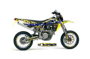Husqvarna SM / SMR 450 / 530 Dirt Bike Graphic Kit