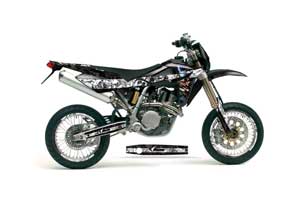 Husqvarna SM / SMR 450 / 530 Dirt Bike Graphic Kit