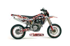 Husqvarna TC / TE 250 Dirt Bike Graphic Kit