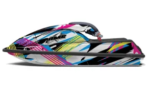 thumbnail image 2 of SBU 420 Denier PWC Cover – For Kawasaki STS 750 1995-1998 Jet Ski, Silver/Gray, UV & Weather Resistant, Includes Straps & Bag 2 of 6