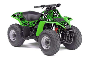Kawasaki KFX 80 ATV Graphic Kit