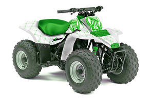 Kawasaki KFX 80 ATV Graphic Kit