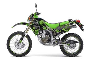 Kawasaki KLX250 Dirt Bike Graphic Kit