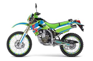 Kawasaki KLX250 Dirt Bike Graphic Kit