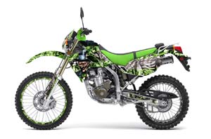 Kawasaki KLX250 Dirt Bike Graphic Kit