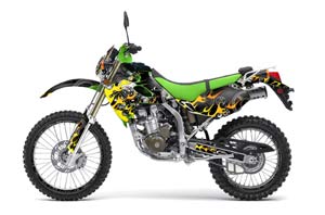Kawasaki KLX250 Dirt Bike Graphic Kit
