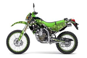 Kawasaki KLX250 Dirt Bike Graphic Kit