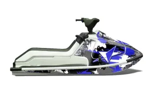 thumbnail interactive-video image 1 of PWC Jet Ski Cover – Blue – Fits Kawasaki SC 650 1991-1995 – Covercraft XW808ULA 1 of 3