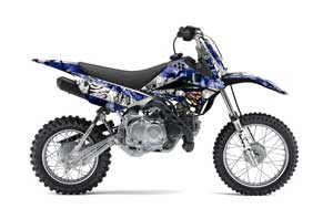 Kawasaki KLX110 Dirt Bike Graphic Kit