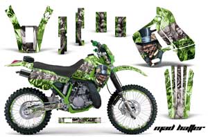 Kawasaki KDX200 Dirt Bike Custom Graphic Kit - 1989-1994