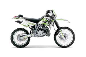Kawasaki KDX200 Dirt Bike Graphic Kit