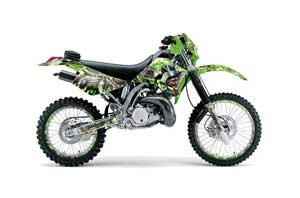 Kawasaki KDX200 Dirt Bike Graphic Kit