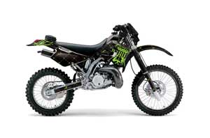 Kawasaki KDX200 Dirt Bike Graphic Kit