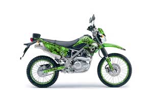 Kawasaki KLX125 D Tracker Dirt Bike Graphic Kit