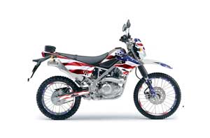 Kawasaki KLX125 D Tracker Dirt Bike Graphic Kit