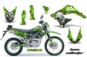 Kawasaki KLX125 D Tracker Dirt Bike Custom Graphic Kit - 2010-2016