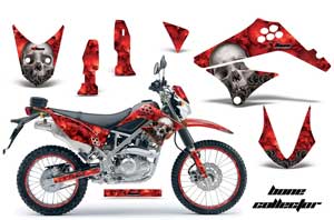 Kawasaki KLX125 D Tracker Dirt Bike Custom Graphic Kit - 2010-2016