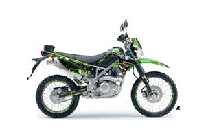 Kawasaki KLX125 D Tracker Dirt Bike Graphic Kit