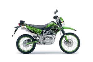 Kawasaki KLX125 D Tracker Dirt Bike Graphic Kit
