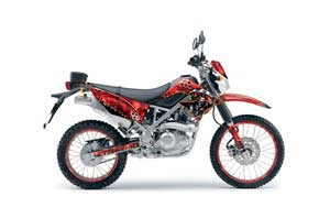 Kawasaki KLX125 D Tracker Dirt Bike Graphic Kit