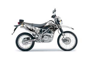 Kawasaki KLX125 D Tracker Dirt Bike Graphic Kit