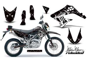 Kawasaki KLX125 D Tracker Dirt Bike Custom Graphic Kit - 2010-2016