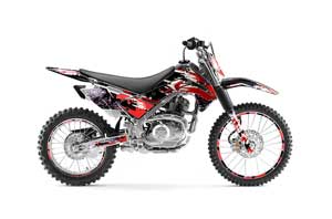 Kawasaki KLX140 Dirt Bike Graphic Kit