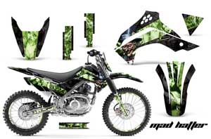 Kawasaki KLX140 Dirt Bike Custom Graphic Kit - 2008-2021