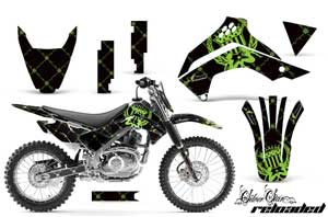 Kawasaki KLX140 Dirt Bike Custom Graphic Kit - 2008-2021