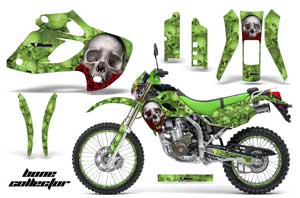 Kawasaki KLX250 Dirt Bike Custom Graphic Kit - 1998-2003