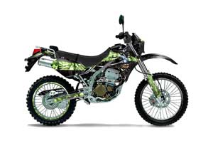 Kawasaki KLX250 Dirt Bike Graphic Kit