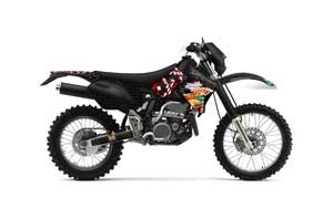 Kawasaki KLX400 Dirt Bike Graphic Kit