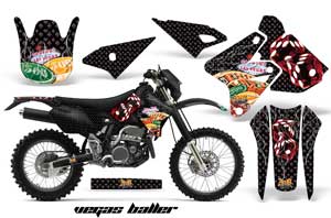 Kawasaki KLX400 Dirt Bike Custom Graphic Kit - 2000-2016