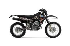 Kawasaki KLX400 Dirt Bike Graphic Kit