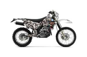 Kawasaki KLX400 Dirt Bike Graphic Kit