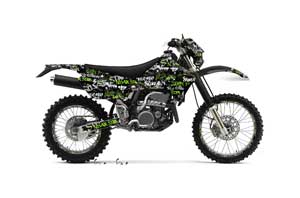 Kawasaki KLX400 Dirt Bike Graphic Kit