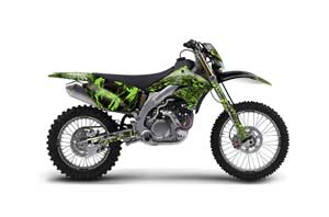 Kawasaki KLX450 Enduro Dirt Bike Graphic Kit