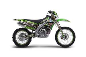 Kawasaki KLX450 Enduro Dirt Bike Graphic Kit