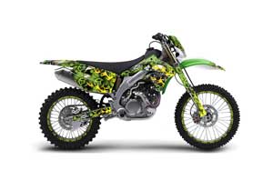 Kawasaki KLX450 Enduro Dirt Bike Graphic Kit