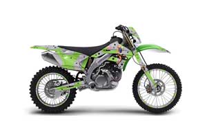 Kawasaki KLX450 Enduro Dirt Bike Graphic Kit